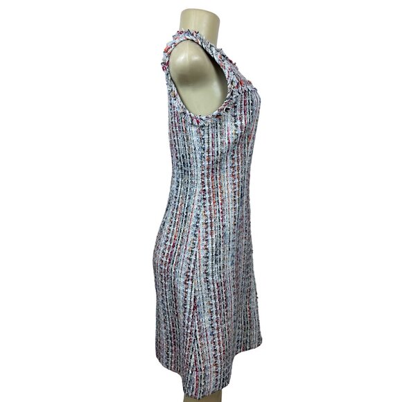 Elie Tahari Women’s Multicolor Sleeveless Shift Dress Sz 6 - Picture 3 of 7